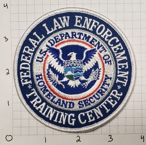 Department of Homeland Securirty (DHS) Round Patch
